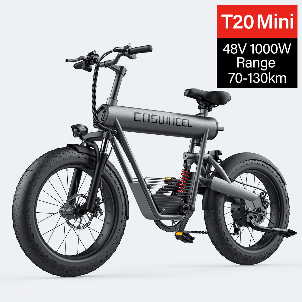 T20mini EBIKE 48V 10/15/20AH ELECTRIC ROAD MOUNTAIN BIKE