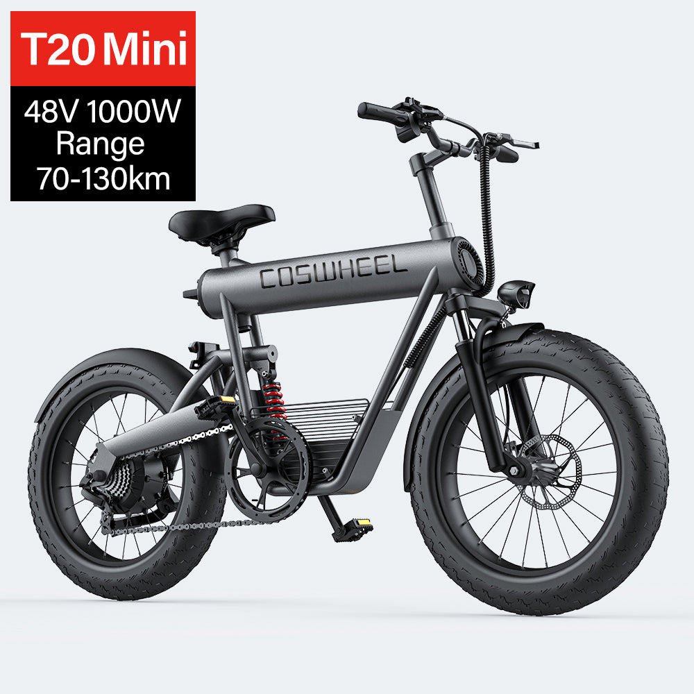 T20mini EBIKE 48V 10/15/20AH ELECTRIC ROAD MOUNTAIN BIKE